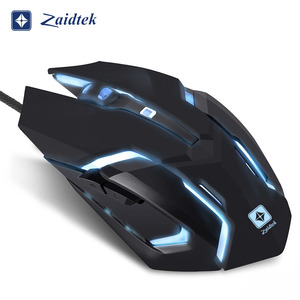 Souris de jeu mécanique filaire RGB pour FPS, 3600 DPI, USB, orientation pour droitier, clic silencieux et module de réglage du poids - Product Image 5