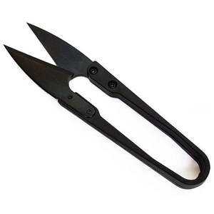 Tijeras de Costura y Bordado Pequeñas de Acero al Carbono con Borde Liso y Resorte en Forma de U, Tijeras para Tela de Grado DIY - Product Image 1