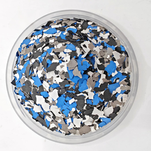 Flocons de couleur époxy multicolores pour sols, haute brillance, sans joint, pour la construction de sols en résine et de peintures pour pierre - Product Image 1