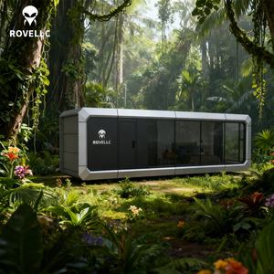 Maison conteneur ROVELLC Space Capsule, design respirant, personnalisable pour chambre et usage extérieur, avec garantie - Product Image 1