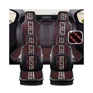 Xiangta été universel 5 places refroidissement Massage perle en bois housse de siège de voiture coussin - Product Image 1