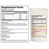 Poudre de créatine et d'électrolytes pour l'endurance, apportant de l'énergie, antioxydant, équilibre électrolytique, différentes saveurs, 30 sachets, HALAL