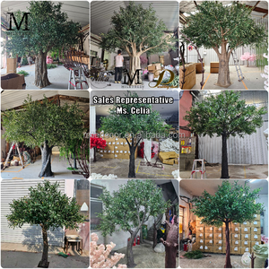 MILE - Árbol de <span class=keywords><strong>Olivo</strong></span> Artificial Realista en Oferta, 4.2 m, Tronco de Fibra de Vidrio, Árbol Artificial Grande con Hojas Realistas - Product Image 6
