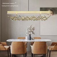 Luminaire suspendu moderne en acier inoxydable pour restaurant, bar, décoration, cuisine ouverte, LED personnalisée, blanc