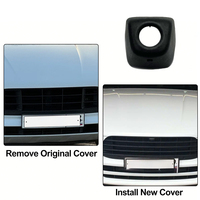 Pour Porsche Macan 2014 2015 2016 2017 95B.1 Support de caméra de pare-chocs avant et plaque de protection OE 95B807692 95B807997 1E0