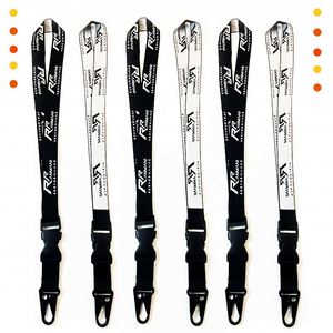 Lanyards de poliéster personalizados con logotipo, impresos en serigrafía, desmontables, para móvil, venta al por mayor de fábrica - Product Image 1