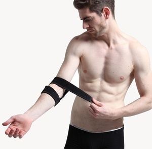 Fitness Basketball Cyclisme Sports de plein air Protection du coude avec support à ressort Respirant Pression Fixation Équipement de protection - Product Image 3