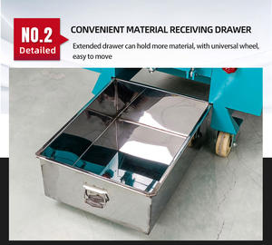 Trituradora de plástico industrial de alta velocidad 20HP CE recicla materiales de salida de agua y los tritura con alta eficiencia - Product Image 3