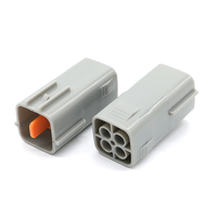 Adaptateur de capteur automobile LIZONE de haute qualité, série DL 6195-0018, nickelé, kit mâle 4 broches, bornes 2,2 mm, certifié ISO9001