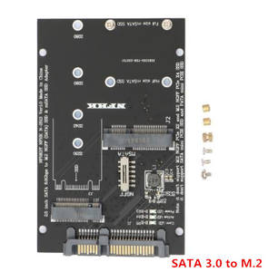 <span class=keywords><strong>M</strong></span>.2 NGFF MSATA SSD a SATA 3,0 PCIe Riser Tarjeta adaptadora 2 en 1 Tarjeta convertidora para PC Laptop - Product Image 5