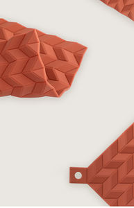 Vente en gros Syh278 Nouveau style nordique Tapis de table carré en silicone isolant pour cuisine et maison, pour casseroles et thé - Product Image 4