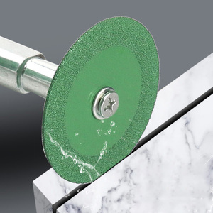 <span class=keywords><strong>Mini</strong></span> coupe tuile pierre dalle coupe lame de scie perceuse à main pour effacer marbre meuleuse d'angle accessoires diamant petite lame de scie - Product Image 2