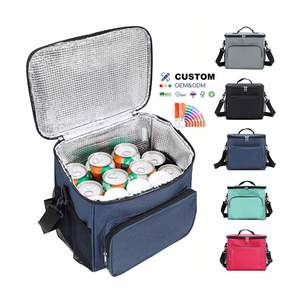 Sacs à déjeuner en gros, sacs isothermes en aluminium épais, imperméables, sacs à bento pour employés de bureau et étudiants, sacs isothermes pour pique-nique - Product Image 1
