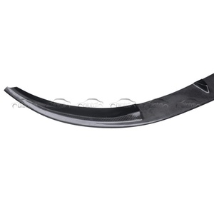 Car Tuning Parts Carbon Fiber Front Lip Bumper Chin Spoiler <b>Splitter</b> for Mercedes Benz W205 C43 2019+ - Product Image 5