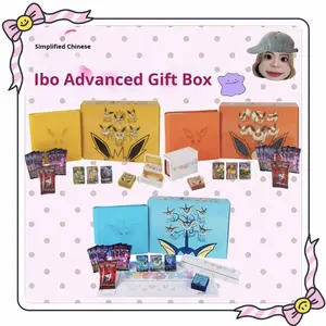 Boîte scellée Pokemond TCG Version chinoise Eevee Advanced Collector's Edition <span class=keywords><strong>Coffret</strong></span> cadeau Collection de cartes rares Boîte aveugle - Product Image 2