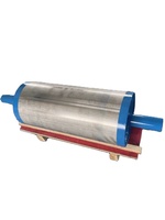 Rouleau magnétique simple pour élimination des métaux, rouleau magnétique permanent pour bande transporteuse, 1800 Gauss
