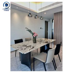 Prima personnalisé luxe pierre haut <span class=keywords><strong>de</strong></span> gamme Villa <span class=keywords><strong>Jade</strong></span> Texture Table Durable naturel luxe pierre - Product Image 3