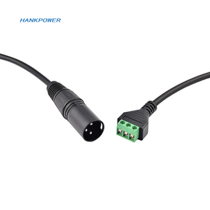 XLR kablo 3 Pin XLR erkek 3 Pin terminali dönüştürücü adaptör kablosu hoparlörler için mikrofon ses ekipmanları - Product Image 3