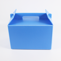 Vente directe de boîte en plastique ondulé pp boîte de panneaux en nid d'abeille PP boîte en plastique