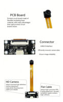 Placa de Cámara USB Compacta sin Controladores con Cable FPC 1080P para Integración de Imágenes Integradas