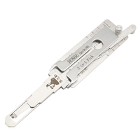 Kit d'outils de serrurier professionnel Lishi HON66 pour décodage et lecture de cylindres de serrures de portières de voitures