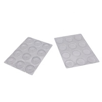 Plateaux à insérer en plastique transparent truffe chocolat personnalisable
