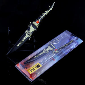 Juego de tronos Valyrian Mini juguetes de acero espada llaveros Arya Stark llaveros de aleación de Zinc 18cm 97g - Product Image 4