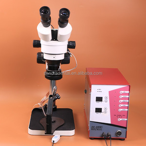 Équipement de laboratoire dentaire, soudeuses à l'argon pour travaux dentaires, soudeuse à l'argon dentaire avec microscope - Product Image 1