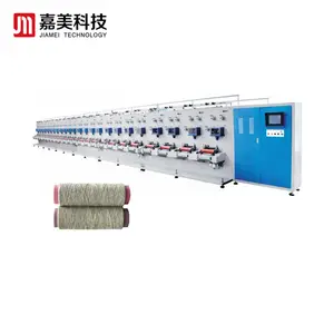 Air jet texturing yarn processing machine/ taslan air covering machine