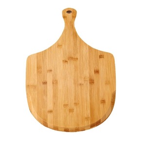 Bamboo Pizza Pan Fan Shaped Cutting Board Multi Functional Kitchen Tray For <b>Steak</b> And Bread - Product Image 5