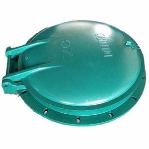Vanne à clapet arrière en fibre de verre pour vidange d'eau d'étang à poissons industriels - Product Image 1