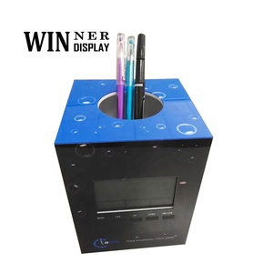 Tùy Chỉnh Phong Cách Hiện Đại Kích Thước Nhỏ Acrylic Chủ Bút Văn Phòng Văn Phòng Phẩm Cung Cấp Máy Tính Để Bàn Bút Đứng Kỹ Thuật Số Lịch Cho Trẻ em' Quà Tặng - Product Image 2