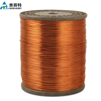 Fil de cuivre rond émaillé 180 ° Fil magnétique en polyuréthane de classe F pour transformateurs de type sec