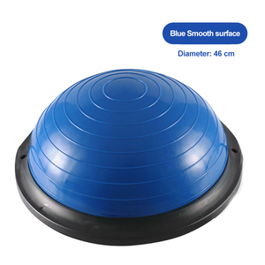 Ballon d'exercice sportif en gros pour yoga, 46 cm, léger, demi-ballon d'équilibre pour femme - Product Image 6