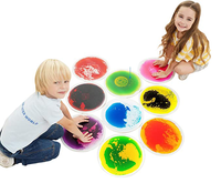 Tapis de sol en plastique pour enfants, jouets sensoriels et liquides, tapis de jeu pour bébé, tapis d'apprentissage, jouets éducatifs pour enfants, 2022
