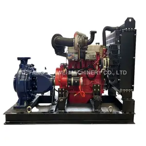 3 inch water pump motor start diesel pump 55 stere Flow portable small fuel tank for agricultural irrigation