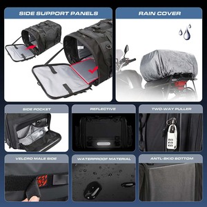 Muestra Gratis, Bolsa Impermeable para Auto de 40L 80L 90L, Bolsa de Almacenamiento para Viaje, Gran Capacidad, Bolsa de Hombro, Alforja Impermeable para Motocicleta - Product Image 4