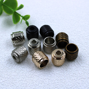 Bạc Vàng Quần Áo Túi Dây Kim Loại Dây End Áo Khoác Trang Trí Kim Loại Chuỗi Stopper Phụ Kiện Cho Hàng May Mặc - Product Image 2