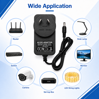 Adaptateur secteur mural haute efficacité multi-standards 12V 1.5A 18W pour décodeur TV - Vente chaude