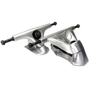 Puissant ressort en alliage d'aluminium <span class=keywords><strong>Surf</strong></span> <span class=keywords><strong>Skate</strong></span> Trucks CX7 Surfskate Surfboards Silver <span class=keywords><strong>Carver</strong></span> Truck Surfboard Truck - Product Image 4
