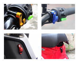 Gancho Lateral de Aleación de Aluminio <span class=keywords><strong>para</strong></span> Casco de Motocicleta PCX160 PCX150, Multicolor, Modificado con CNC - Product Image 2