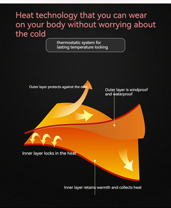 Intimo Termico Riscaldato Intelligente Invernale, Addensato e Traspirante, Taglia Grande, Caldo e Antifreddo per <span class=keywords><strong>Uomo</strong></span> e Donna - Product Image 4
