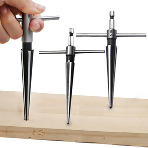 Agujero de pasador de puente en forma de T Mango <span class=keywords><strong>redondo</strong></span> de mano 3-13 5-16mm Escariador cónico 6 Broca de chaflán estriado Broca de escariado - Product Image 4