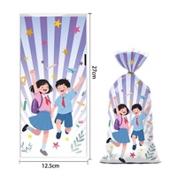 Sacs cadeaux en plastique pour enfants pour anniversaire, remise de diplôme et Diwali - Logo personnalisable multifonctionnel