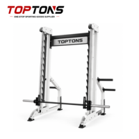 Équipement de fitness complet TOPTONS, appareil multifonctionnel pour la musculation, équipement de salle de sport, machine Smith, rack à squats