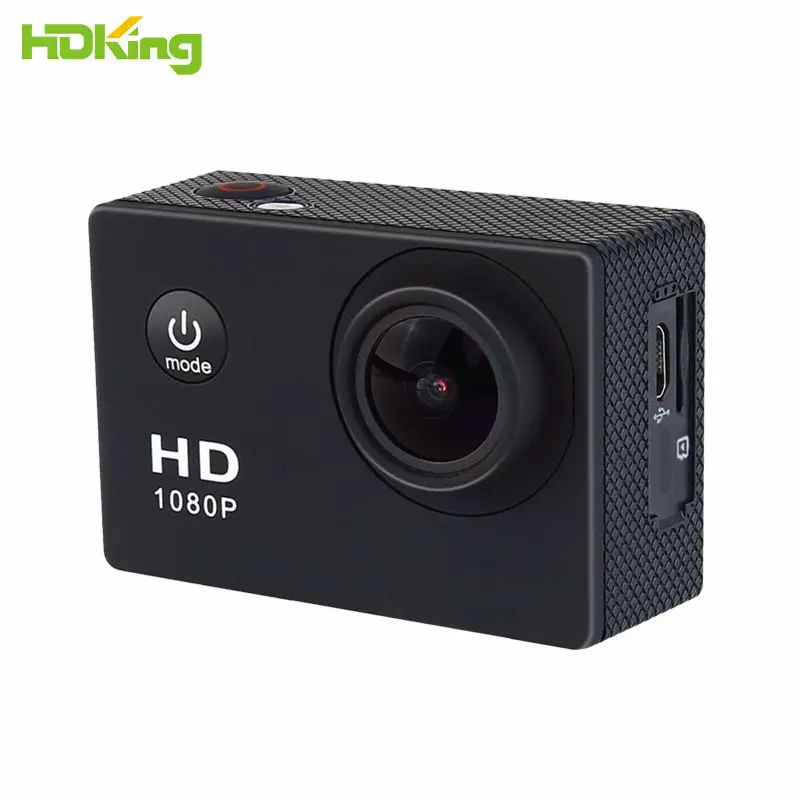 HDKing promotion gift camera 510T1 GP6624 1080P 720P30fps Underwater 30M Max Sport action camera