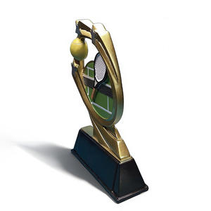 Trophée en résine gravé à la main, durable et personnalisé, pour les récompenses des concours de connaissances des étudiants - Product Image 2