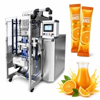 Machine de remplissage et d'emballage automatique à 4 voies pour liquides, jus de fruits et concentrés en sachet – Prix usine CE