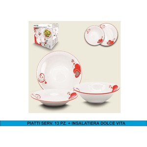 Juego de Vajilla Dolce Vita de 13 Piezas que Incluye Ensaladera - Product Image 1