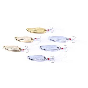 7.5G/10G/13G Spinnerbait di alta qualità esca da pesca in metallo <span class=keywords><strong>a</strong></span> jigging lento con gancio piombo jig head Spin spoon bait - Product Image 5